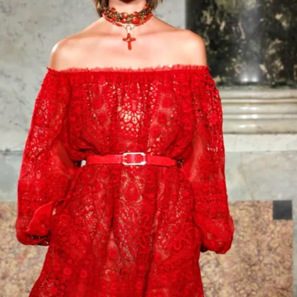 Emilio Pucci Red Dress by Peter Dundas 'SS 21 - Picture 1 of 4